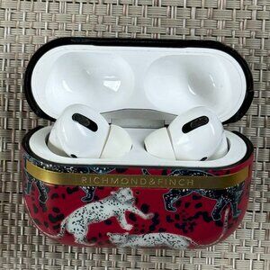 Airpod Pro Case Protective Case Shockproof, Scratch Resistant Samba Red Leopard